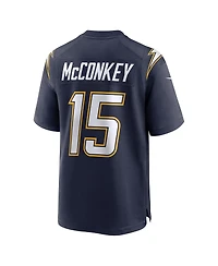 Nike Men's Ladd McConkey Navy Los Angeles Chargers Alternate Super Game Player Jersey