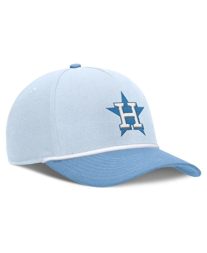 Nike Men's Light Blue Houston Astros Rise Dri-Fit Adjustable Hat