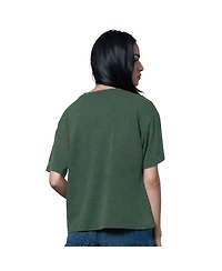 Starter Women's Heather Green Bay Packers Oversized Hall of Fame T-Shirt