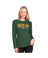 G-iii 4Her by Carl Banks Women's Green Bay Packers Best Play Long Sleeve T-Shirt
