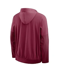 Nike Men's Garnet Florida State Seminoles Anorak Half-Zip Hoodie Jacket