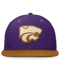 Fanatics Men's Purple/Brown Kansas State Wildcats NoBo Fitted Hat