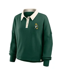 Fanatics Women's Green Bay Packers Oversized Hometown Premium Thermal Long Sleeve Shirt