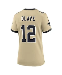 Nike Women's Chris Olave Gold New Orleans Saints Gameday Golds Alternate Game Player Jersey