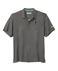 Tommy Bahama Men's Gray Atlanta Falcons Catch of the Day Button-Up Shirt