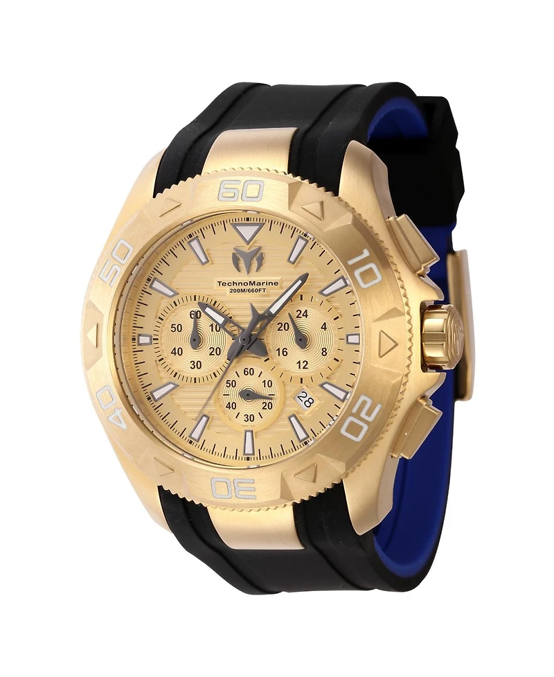 Technomarine Men's Tm-622003 UF6 Quartz Chronograph Gold