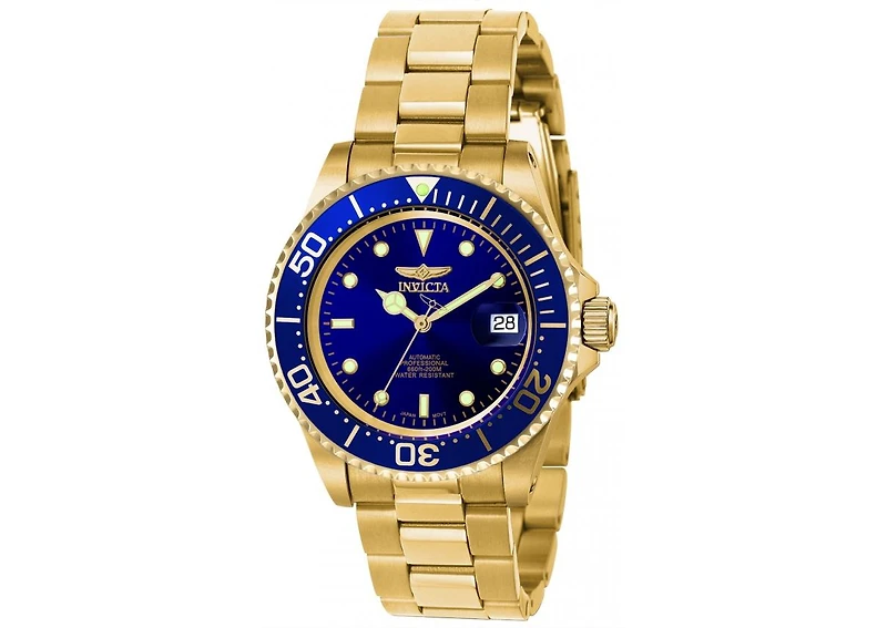 Invicta Men's 8930OB Pro Diver Automatic 3 Hand Blue Dial Watch