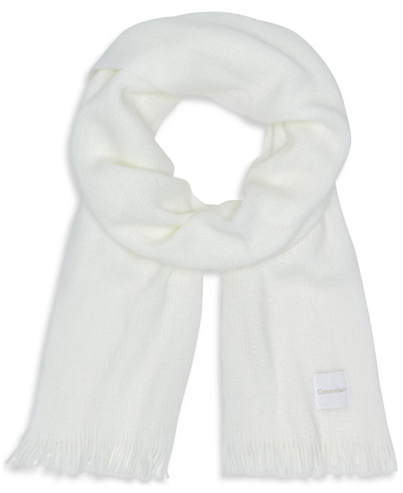 Calvin Klein Super Soft Fringe Detail Scarf