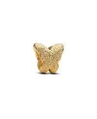 Pandora Gold Plated Textured Butterfly Mini Charms
