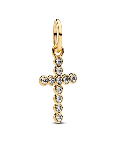 Pandora Gold Plated Cross Dangle Charms
