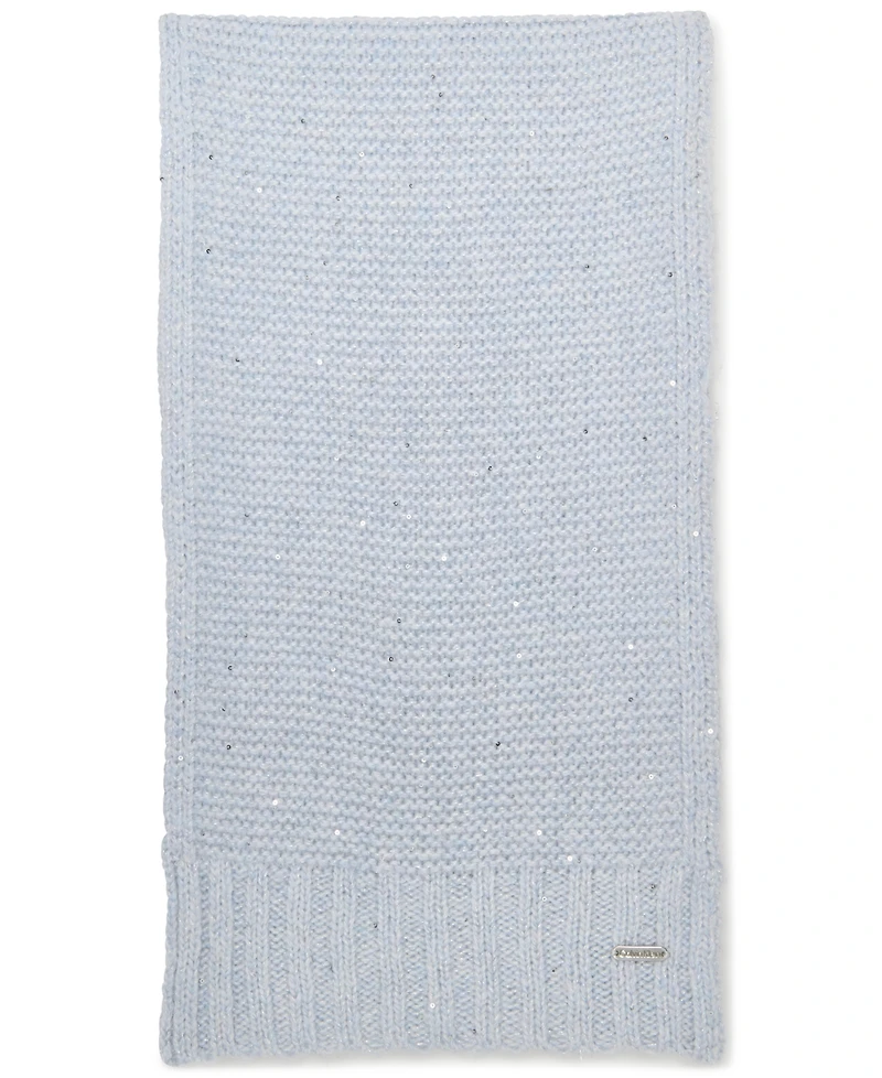 Calvin Klein 2-Piece Mini Sequin Hat and Scarf Set