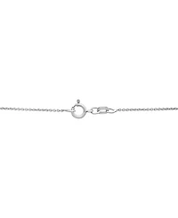 Macy's Lab Grown Blue Sapphire (3/4 ct. t.w.) and White Sapphire (1/3 ct. t.w.) Twist Pendant in Sterling Silver
