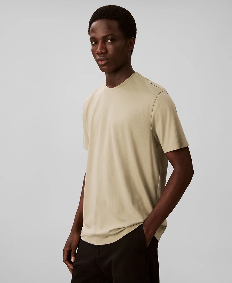Calvin Klein Men's Short Sleeve Supima Cotton Interlock T-Shirt