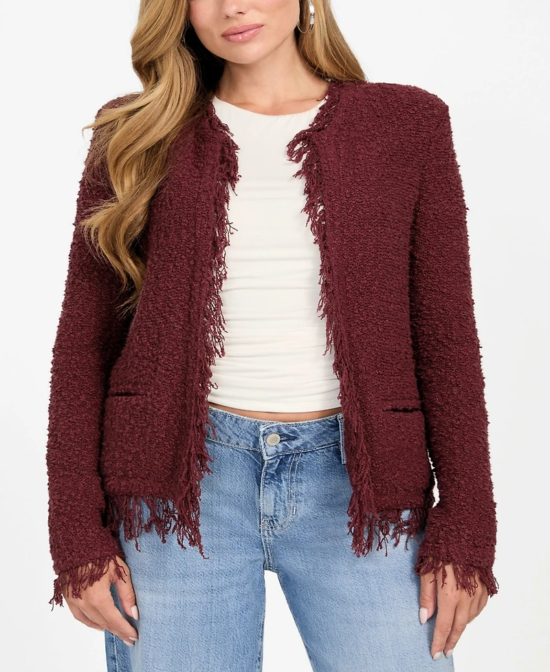 Guess Women's Kaesi Boucle Jacket