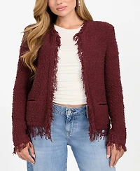 Guess Women's Kaesi Boucle Jacket