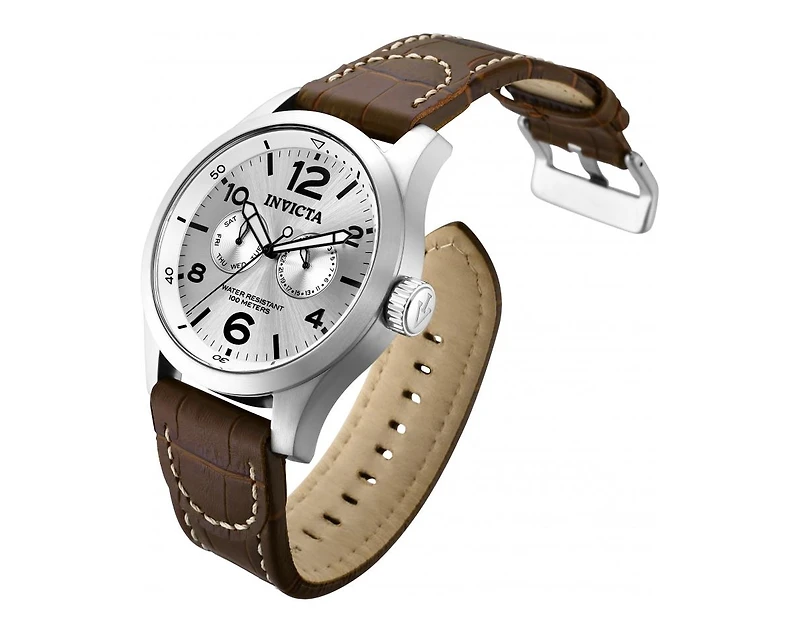 Invicta Men's 0765 I-Force Quartz Multifunction Silver Dial Watch