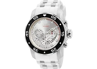 Invicta Men's 20290 Pro Diver Quartz Chronograph Silver Dial Watch