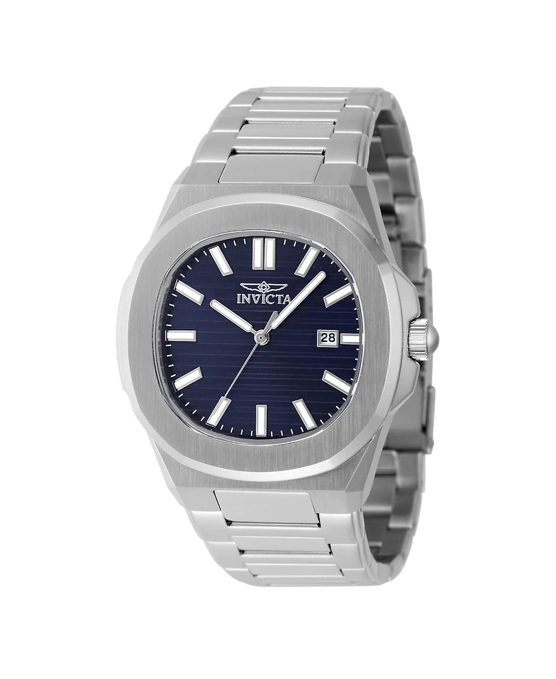 Invicta Men's 48320 Speedway Quartz 3 Hand Blue Dial Watch