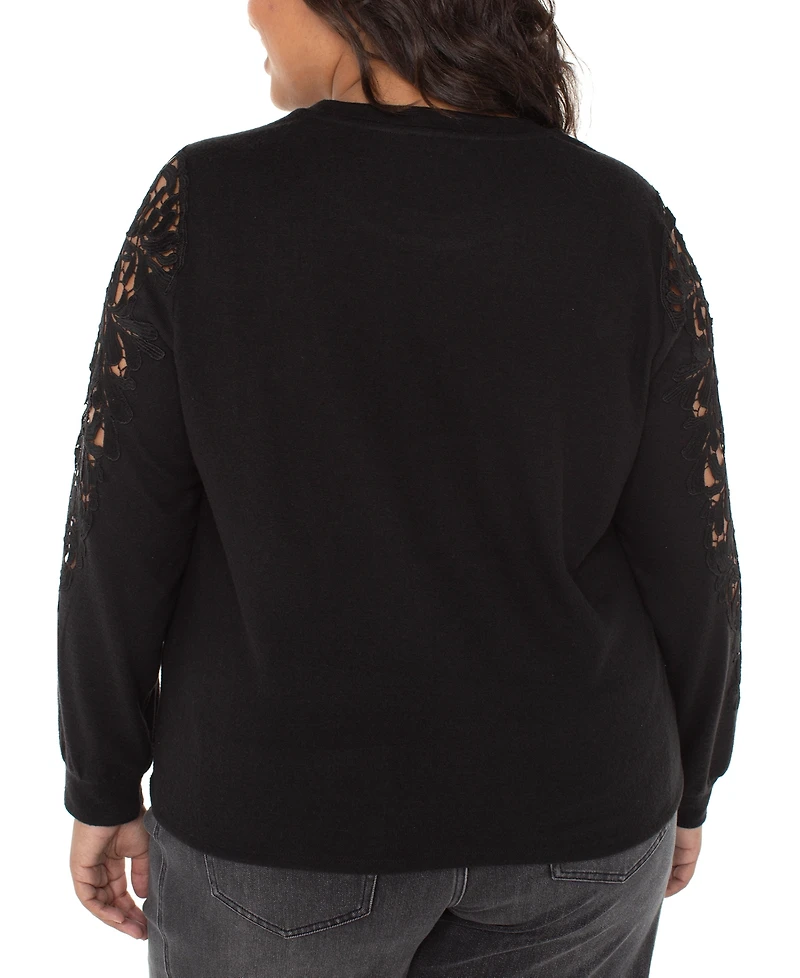 Liverpool Los Angeles Women's Lace Detail Top
