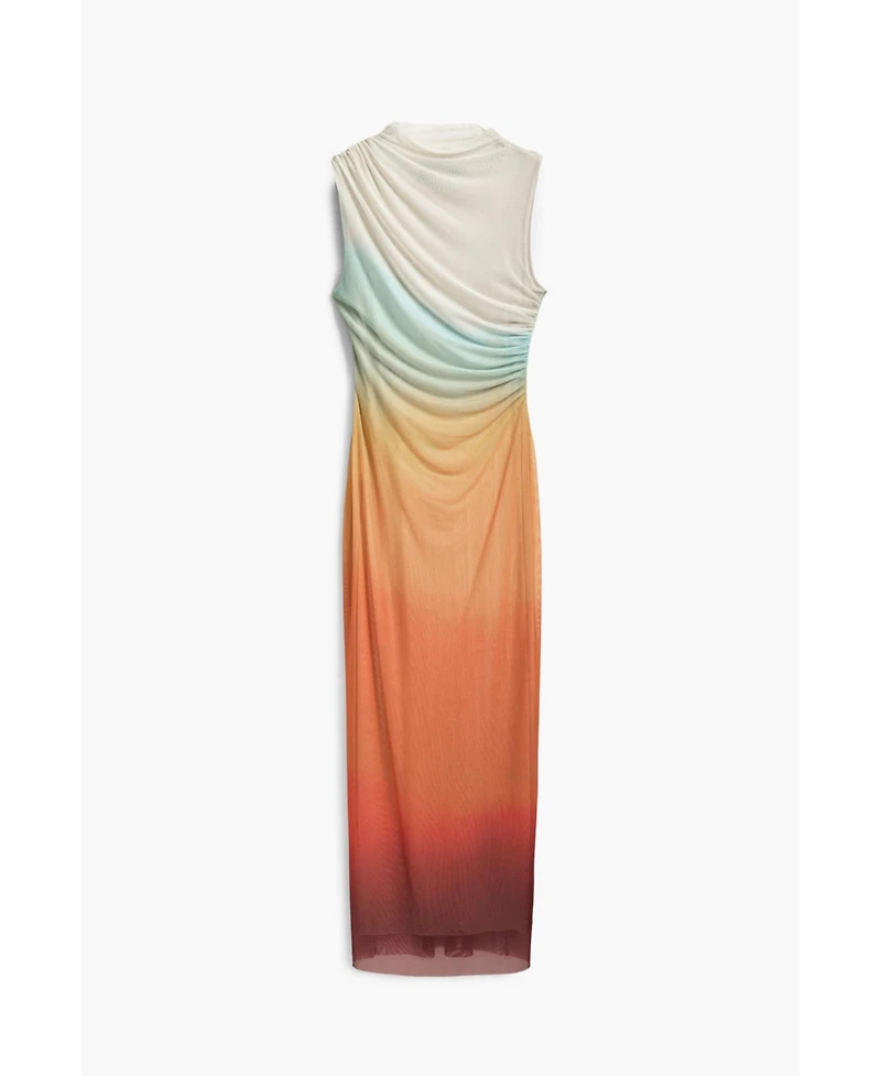 Desigual Women's Ombre tulle dress