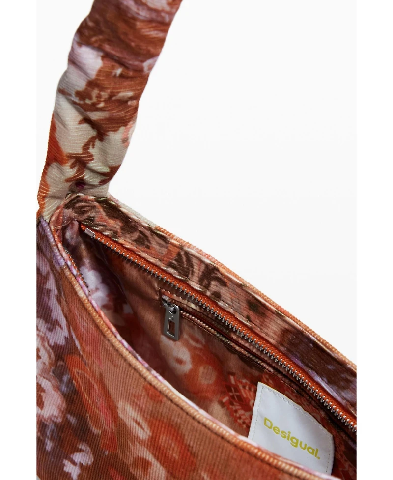 Desigual Women's Medium floral texture crossbody bag