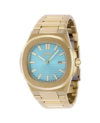 Invicta Men's 48517 Speedway Quartz 3 Hand Light Blue Dial Watch