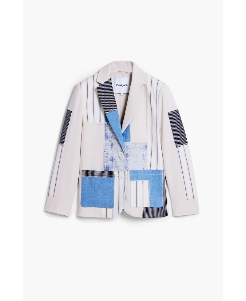 Desigual Women's Patchwork blazer