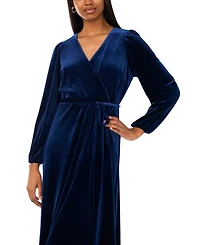Msk Petite Velvet Dress