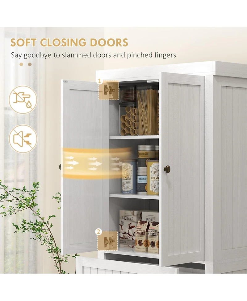 Slickblue Small and Large Kitchen Friendly Compact Storage Cabinet for Maximum Space Utilization