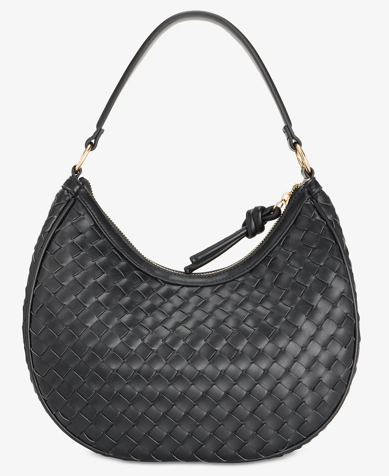 On 34th Woven Crossbody Hobo, Exclusively at Macy's
