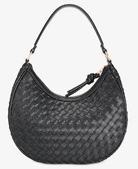 On 34th Woven Crossbody Hobo, Exclusively at Macy's