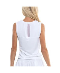 Lucky Love Twist Front Womens Tennis Tank Top