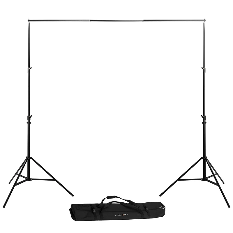 Savage Widetone Seamless Background Paper, 86" wide x 36' Focus Gray, #60 - Bundle With Flashpoint 10' Background Support System Air Cushioned,