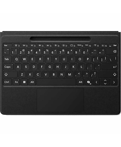 Microsoft Flex Keyboard with Bold Keyset for 13" Surface Pro 11, 9 and 8, Black