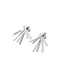 Lucy Quartermaine Fan Key Studs