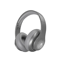 RadioShack Bluetooth 5.4 Over The Head Headphones With On-Ear Controls and 400 Mah Rechargeable Battery 3304404 Silver