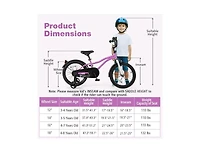 18-Inch Kids Training Bike with Dual Brakes