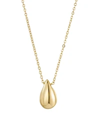Adornia Gold Teardrop Necklace