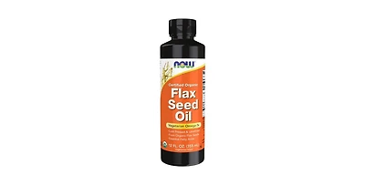 Now Foods Flax Seed Oil, 12 Oz