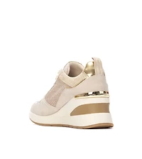 Women's Suede Wedge Sneakers By Xti
