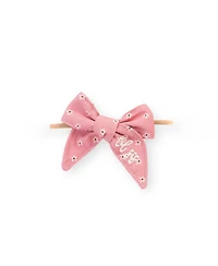 Sweet Wink Baby Girl's Lil Sis Bow Baby Headband