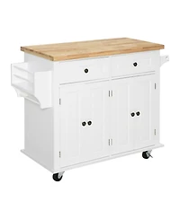 Slickblue Contemporary Kitchen Storage Cabinet with Large Shelves for Pantry and Dining Essentials