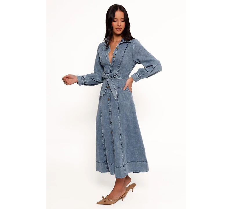 Petal and Pup Women's Emberly Long Sleeve Maxi Dress