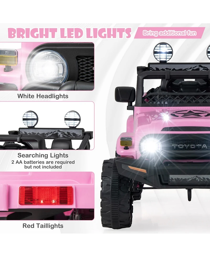 12V 7Ah Licensed Toyota Fj Cruiser Electric Car with Remote Control