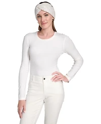 Calvin Klein Metallic Knit Headband