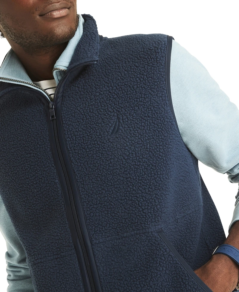 Nautica Men's Mixed Media Vest