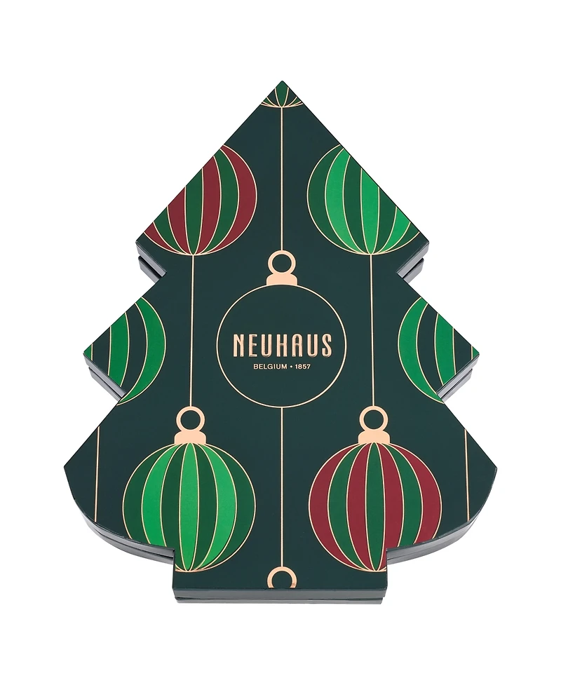 Neuhaus Holiday Christmas Tree Chocolate Box, 27 Pieces