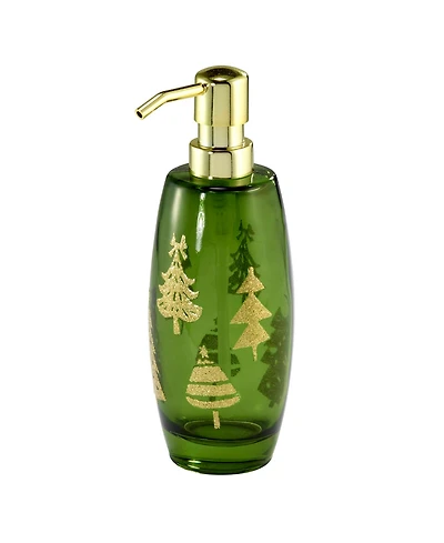 Avanti Holiday Tree Glass Lotion Pump