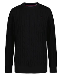 Tommy Hilfiger Boys 8-20 Crewneck Cable Knit Sweater