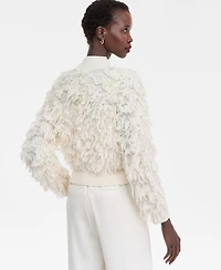 I.n.c. International Concepts Women's Fuzzy Turtleneck Sweater, Macy's Exclusive